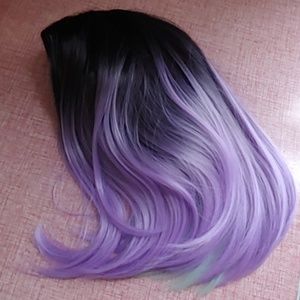 Lush Wig Brand New purple black ombre